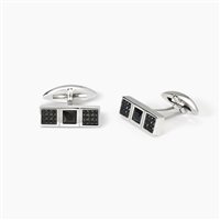 Gemelli Mabina Uomo BLACK CODE in Argento Zircone 573012 - 573012